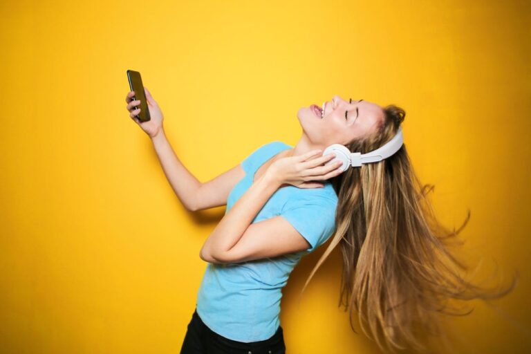 Silent disco Spin class